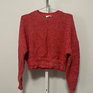 A.L.C Red Cashmere Cotton Sweater